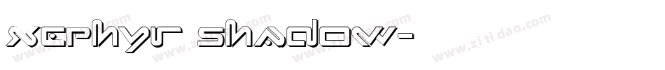Xephyr Shadow字体转换